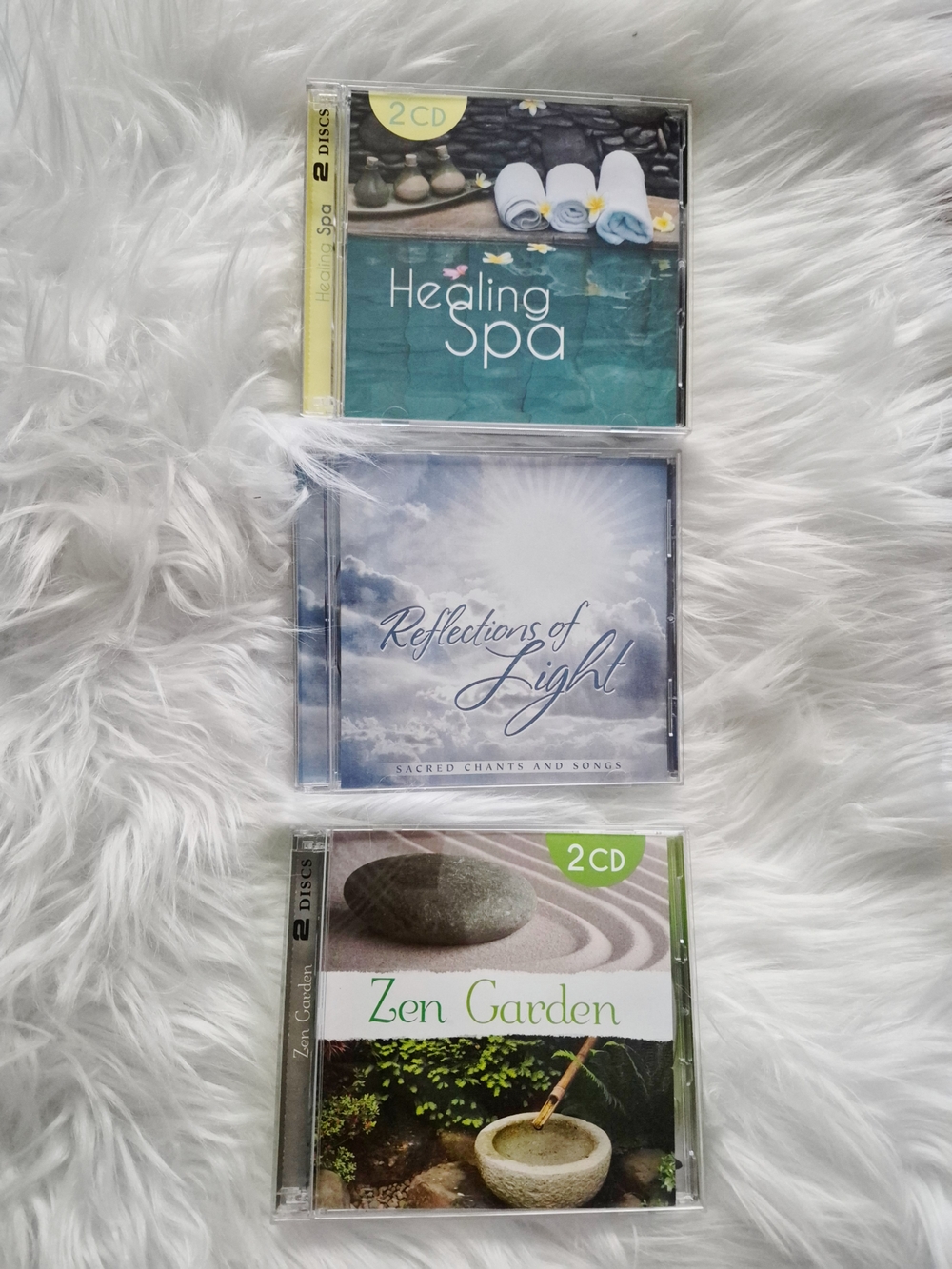Healing Spa, Reflections of Light & Zen Garden CD Bundle